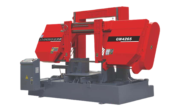 秀峰GW4265双柱龙门卧式带锯床