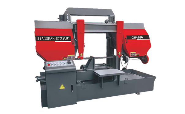 秀峰GW4260双柱龙门卧式带锯床