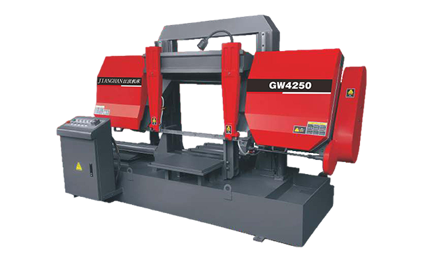 秀峰GW4250双柱龙门卧式带锯床