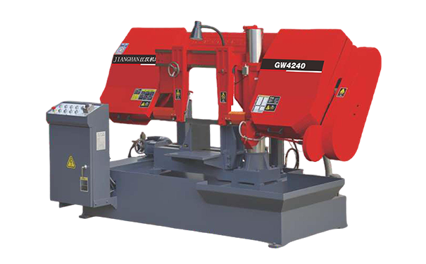 秀峰GW4240双柱卧式带锯床